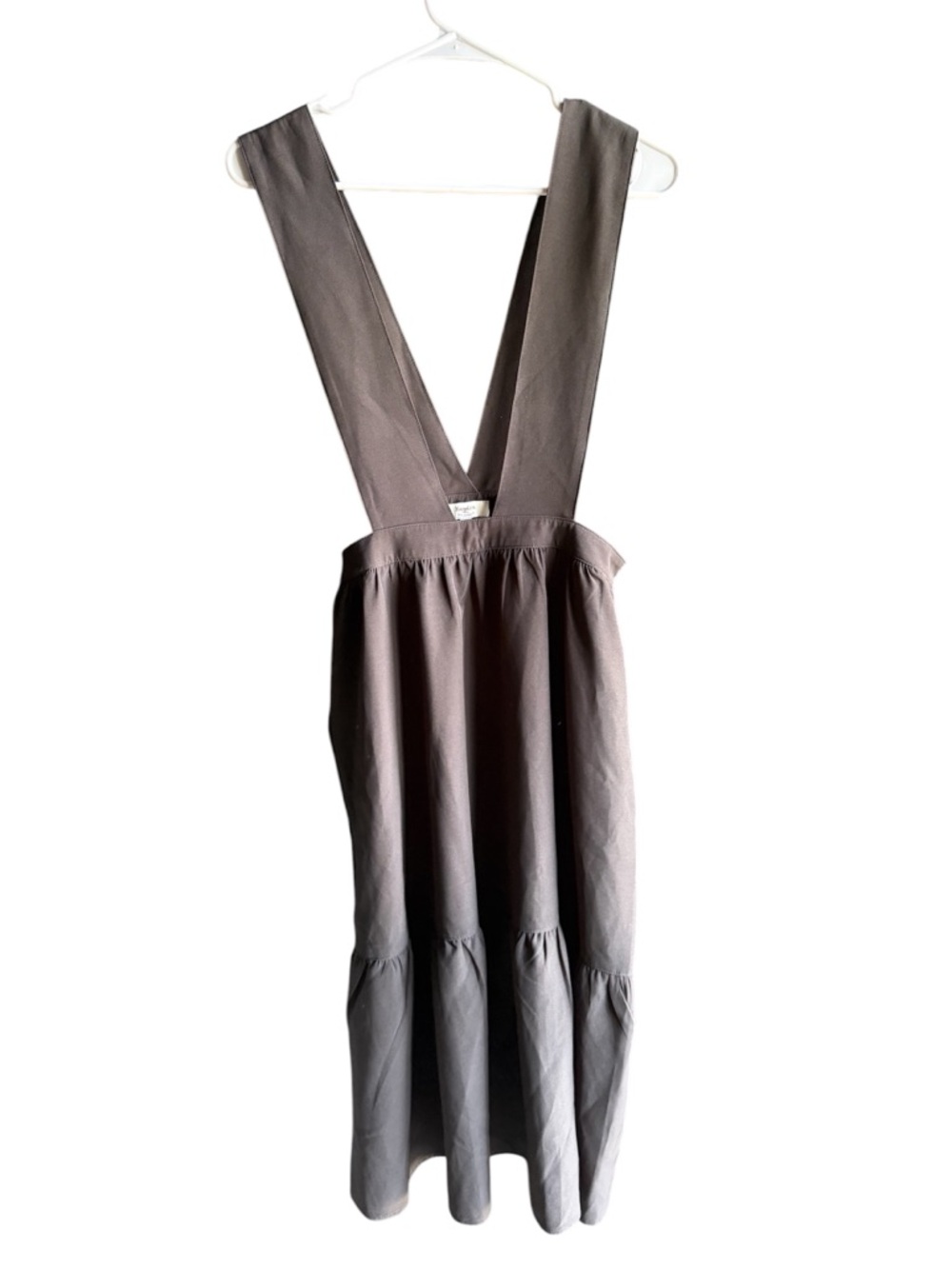 Hayden Los Angeles Suspender Jumper Dress Size Medium black